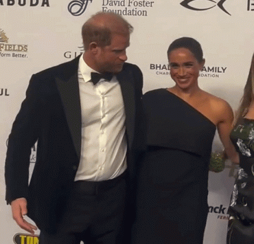 Gemeinsam auf dem roten Teppich: Meghan Markle und Prinz Harry bei einer Gala in Kanada