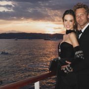 Alessandra Ambrosio steht gemeinsam mit ihrer Tochter für eine Kampagne vor der Kamera