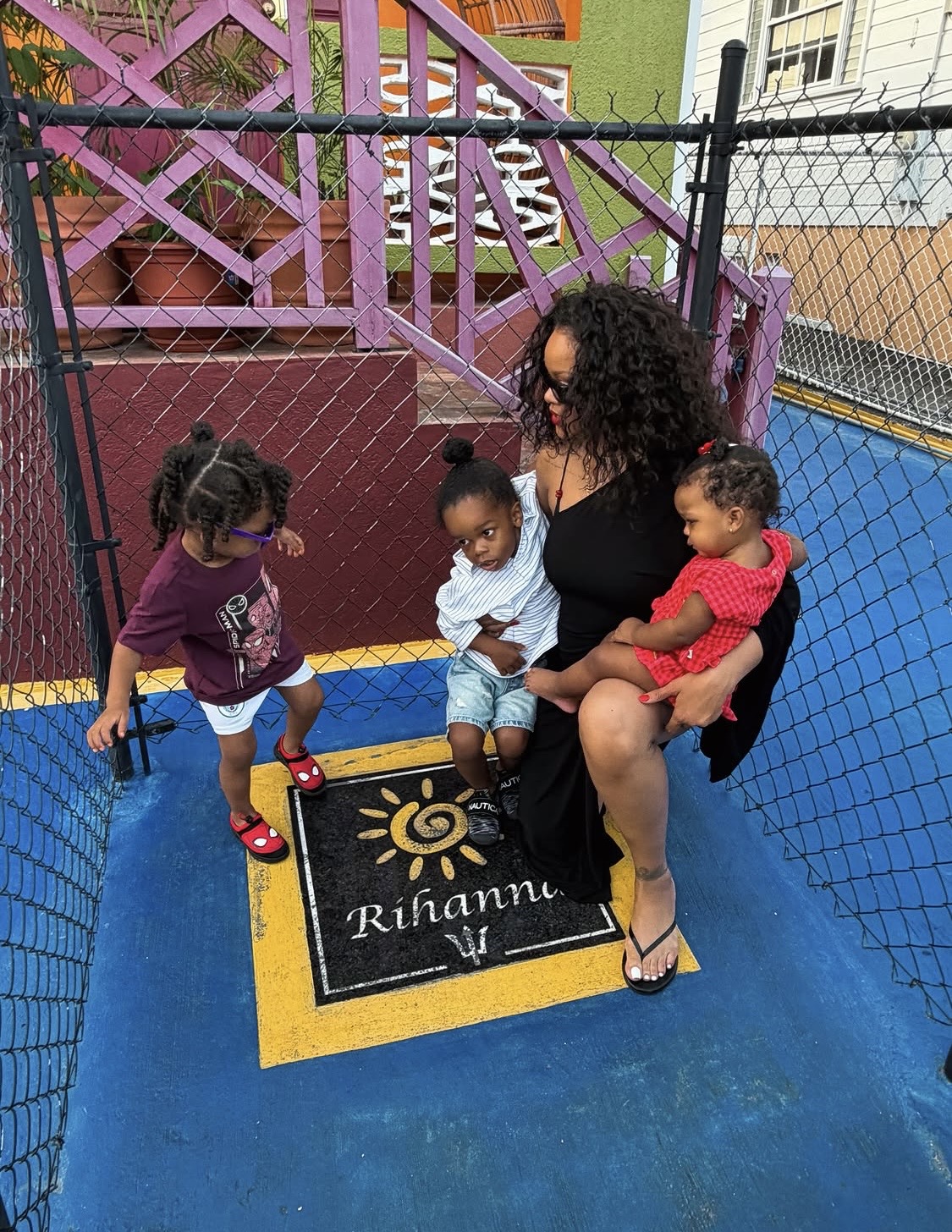 Rihanna delights fans with rare photos of her three children