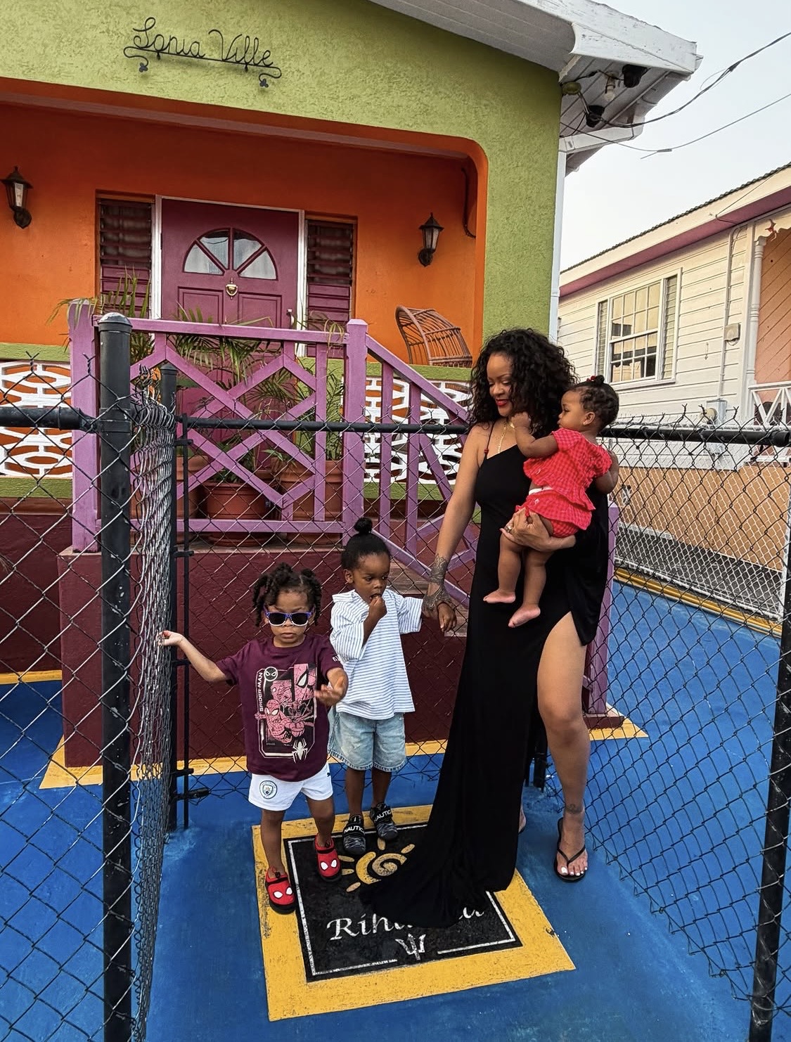 Rihanna delights fans with rare photos of her three children