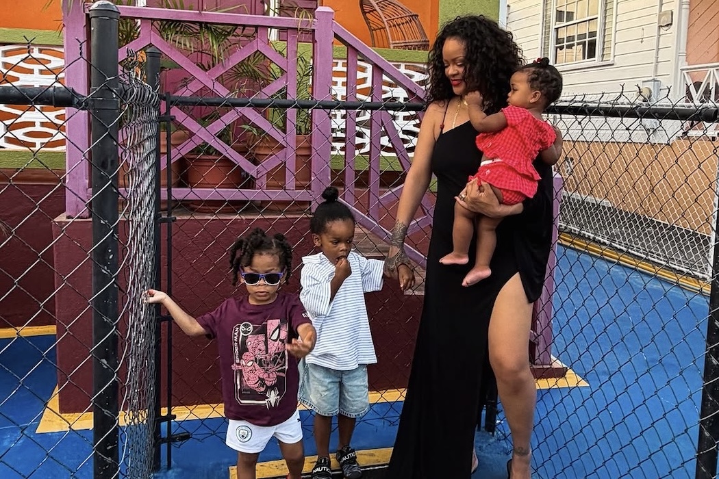 Rihanna delights fans with rare photos of her three children