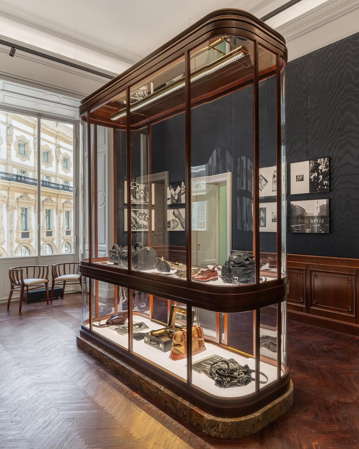 Die achtstöckige Prada Galleria in Mailand: Ein Blick in den neuen Raum der Marke