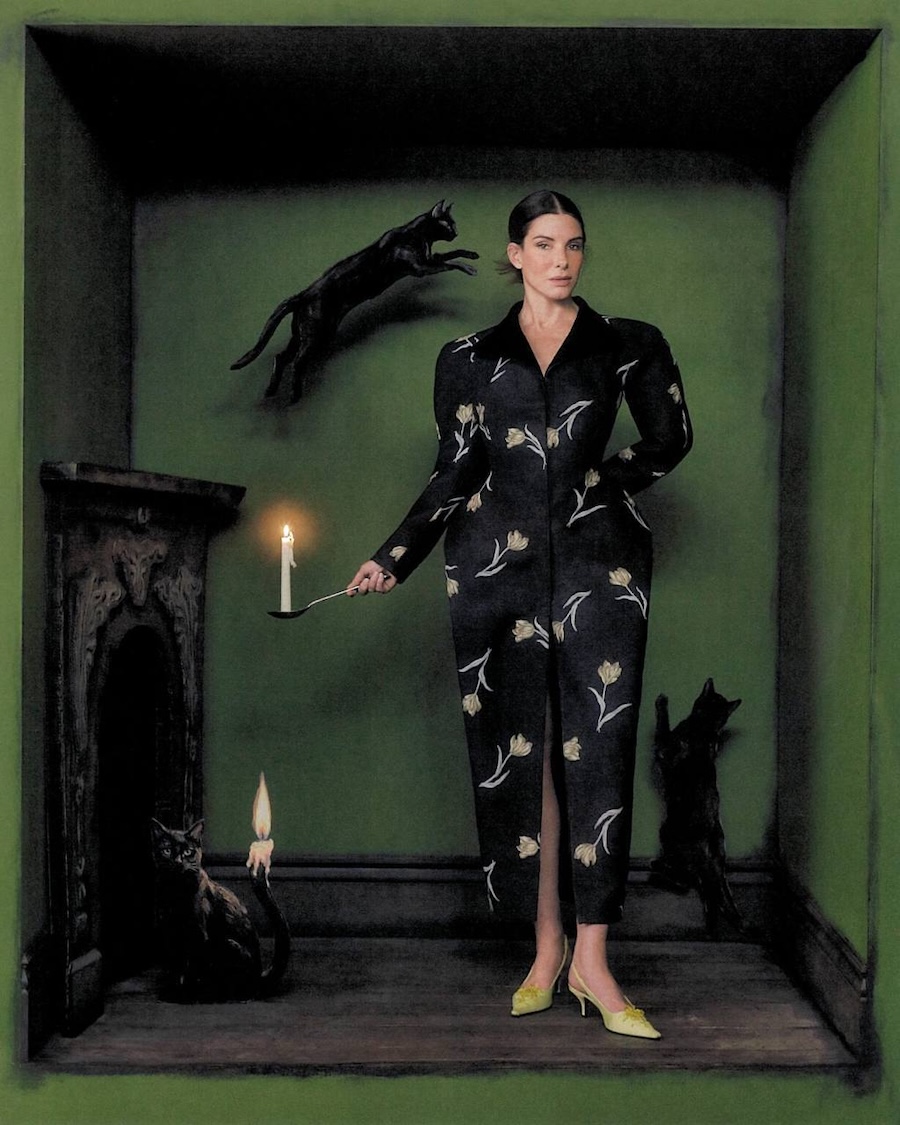 Sandra Bullock über ihre Rückkehr ins Kino, Mutterschaft und «Practical Magic 2» für Interview Magazine