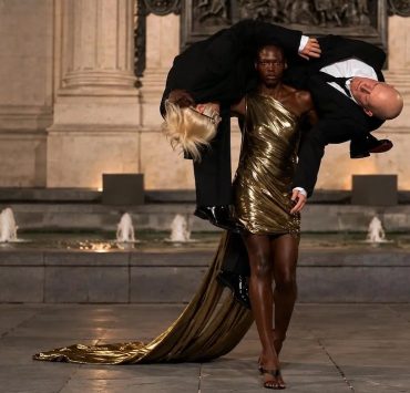 Pregnant models and eerie looks: Matières Fécales stages a provocative show in Paris