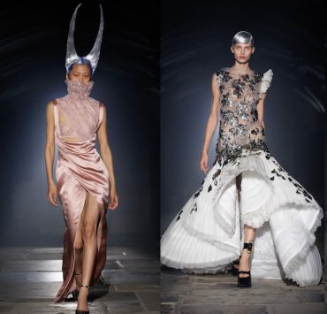Engel und Gothic-Motive: McQueen zeigt die dunkle Seite der Mode
