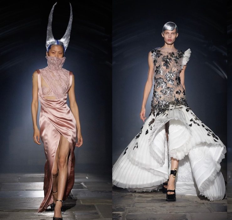 Engel und Gothic-Motive: McQueen zeigt die dunkle Seite der Mode
