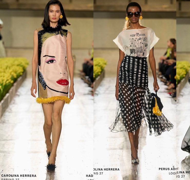Among 20,000 tulips: Carolina Herrera unveils its anniversary collection in New York