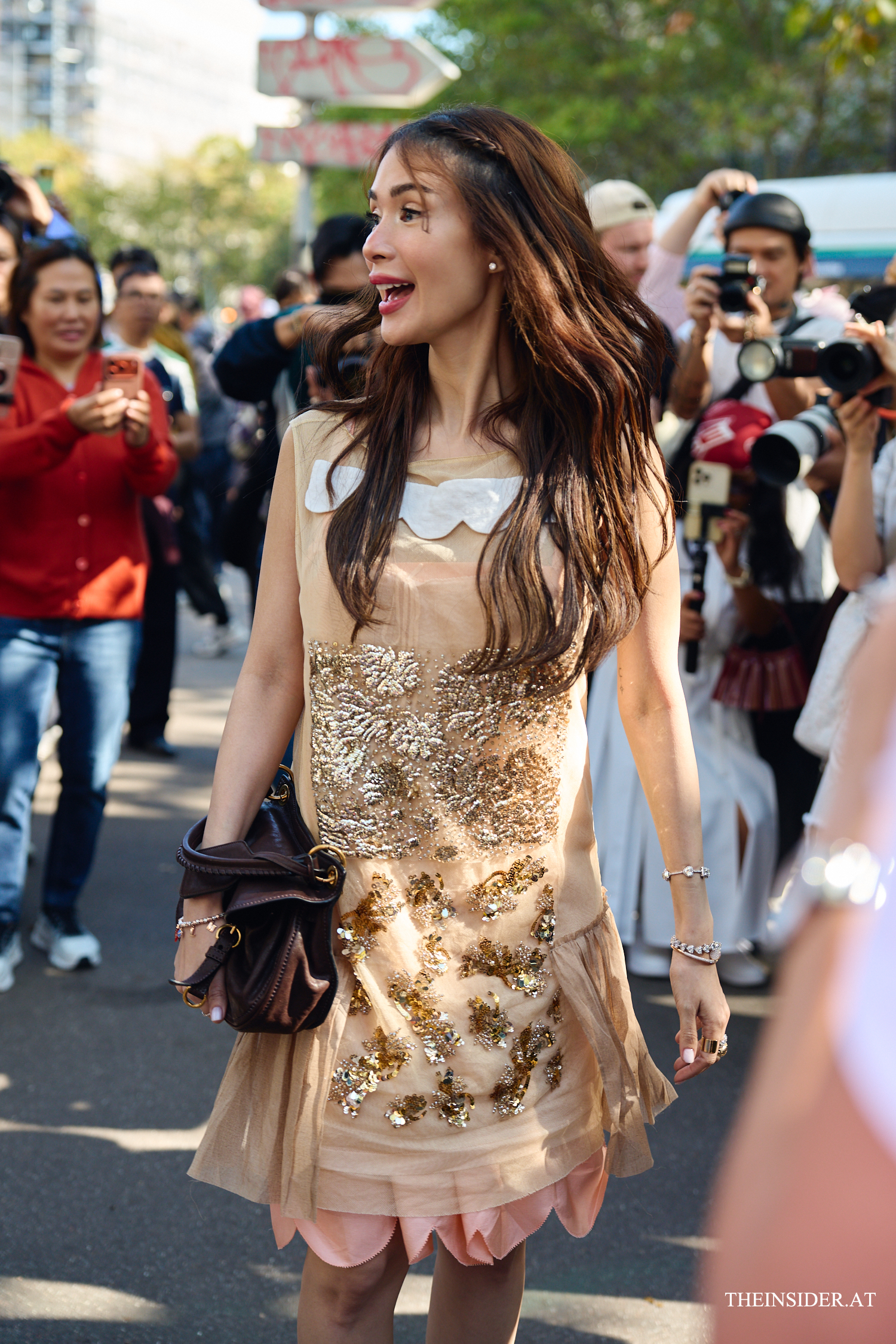 Street Style PFW SS’27: Die auffälligsten Looks der Gäste der Miu Miu Show