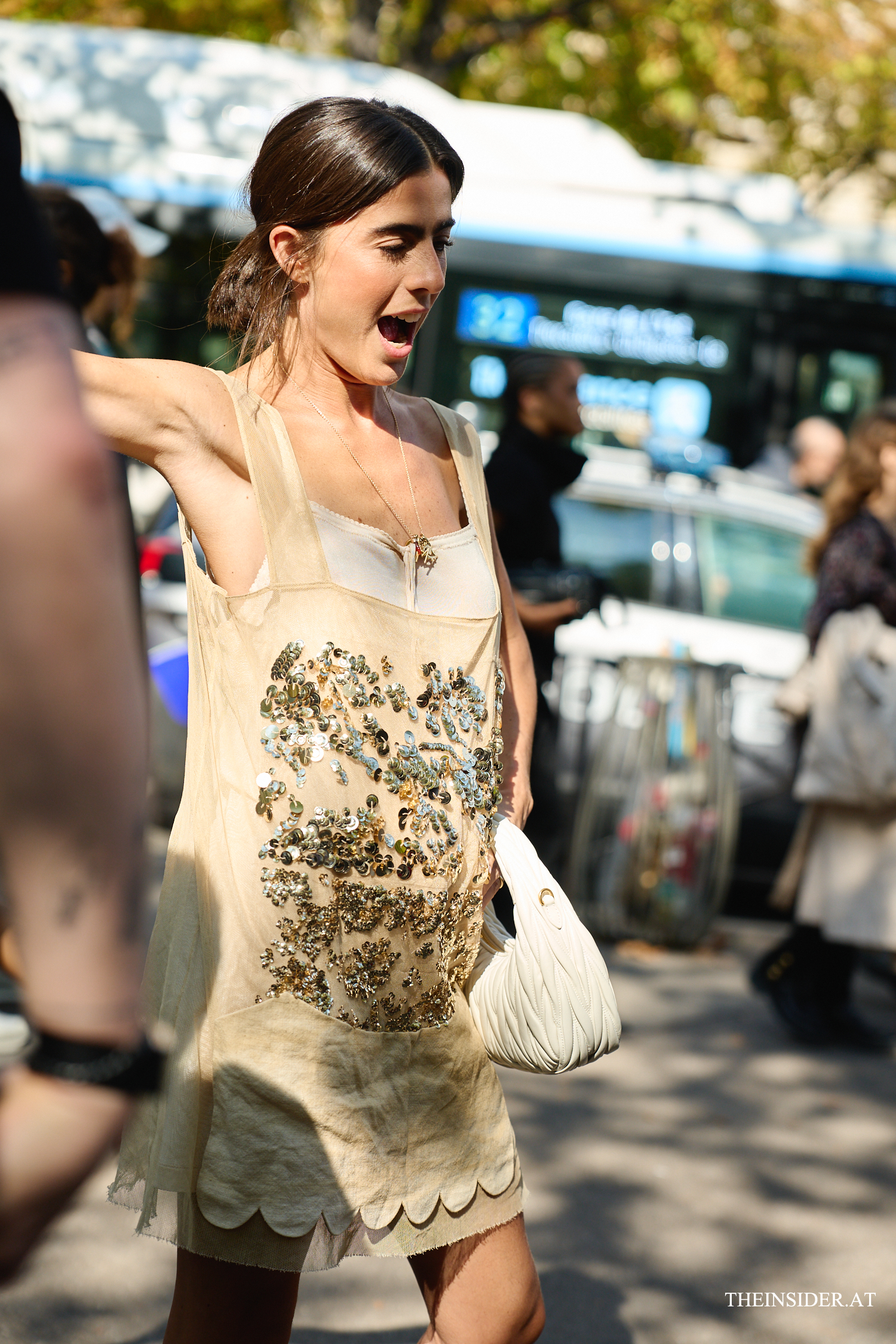 Street Style PFW SS’27: Die auffälligsten Looks der Gäste der Miu Miu Show