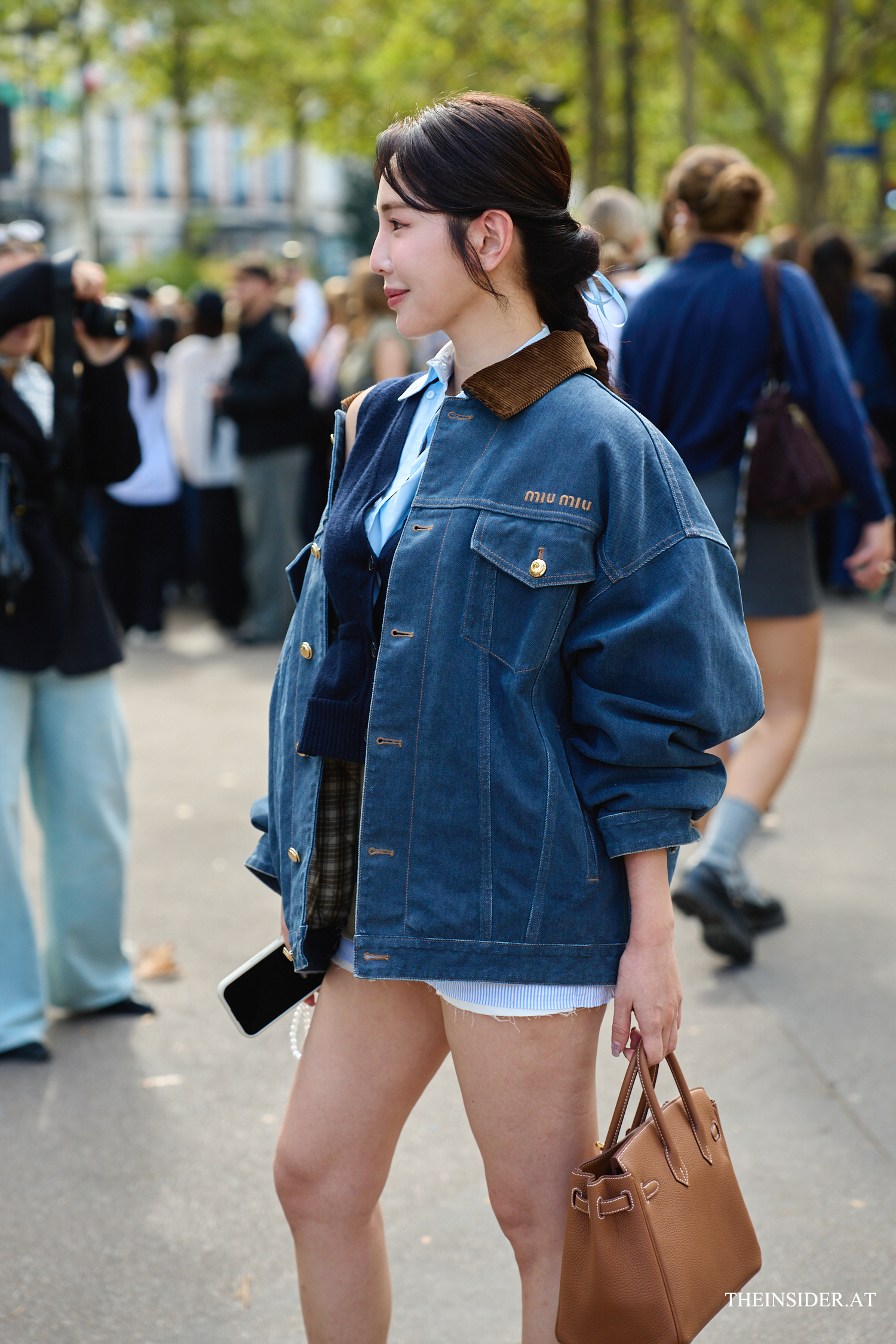 Street Style PFW SS’27: Die auffälligsten Looks der Gäste der Miu Miu Show