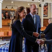 In Elie Saab und mit ihrer ikonischen Tiara: Kate Middleton beim Staatsbankett in Windsor