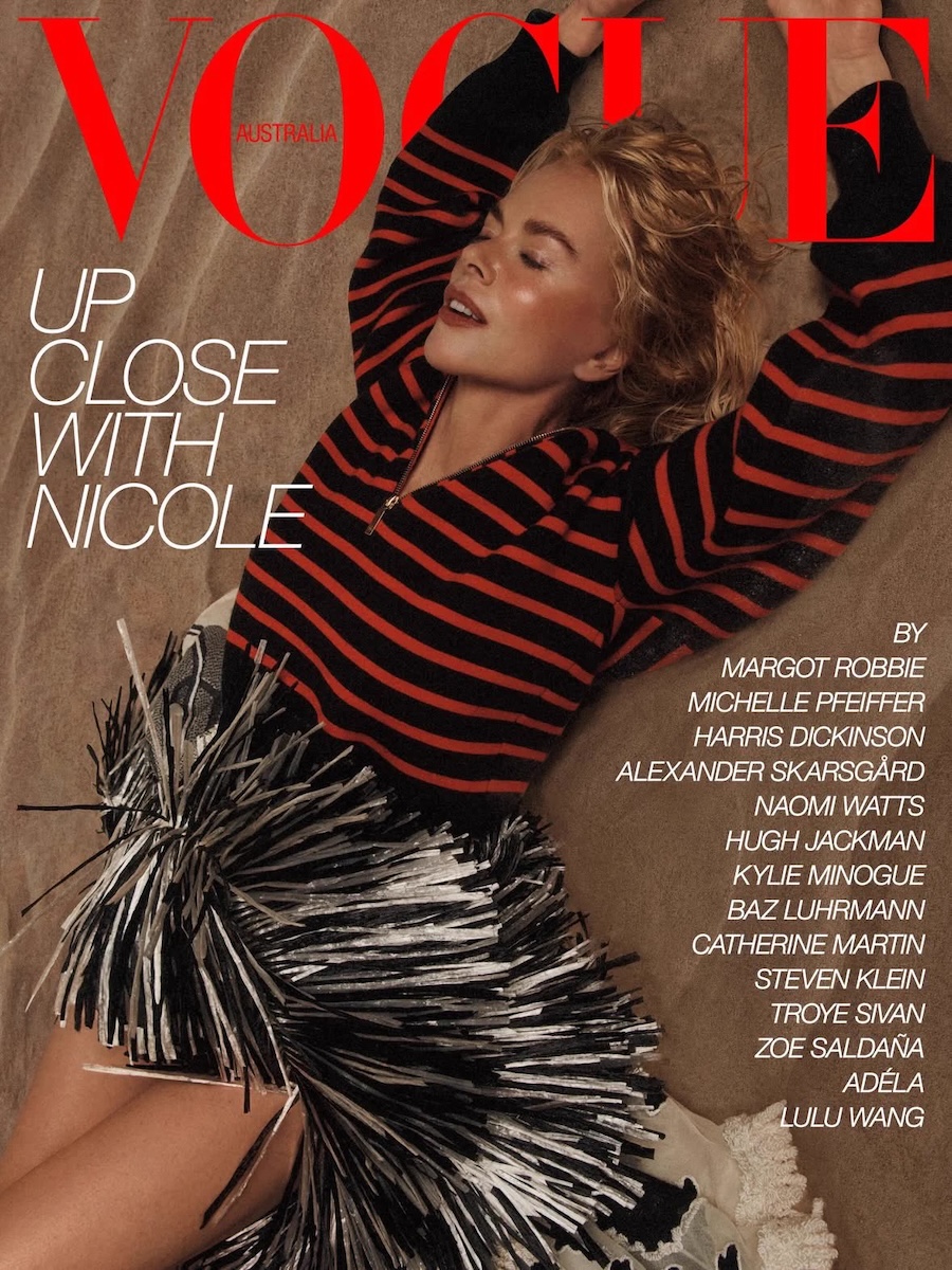 Nicole Kidman zeigt ihre definierten Bauchmuskeln im neuen Vogue-Australia-Shooting