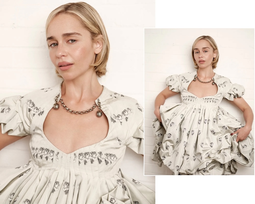 Emilia Clarke &uuml;ber Selbstwertgef&uuml;hl, Vergleiche mit anderen und einen neuen Lebensabschnitt &mdash; f&uuml;r Marie Claire
