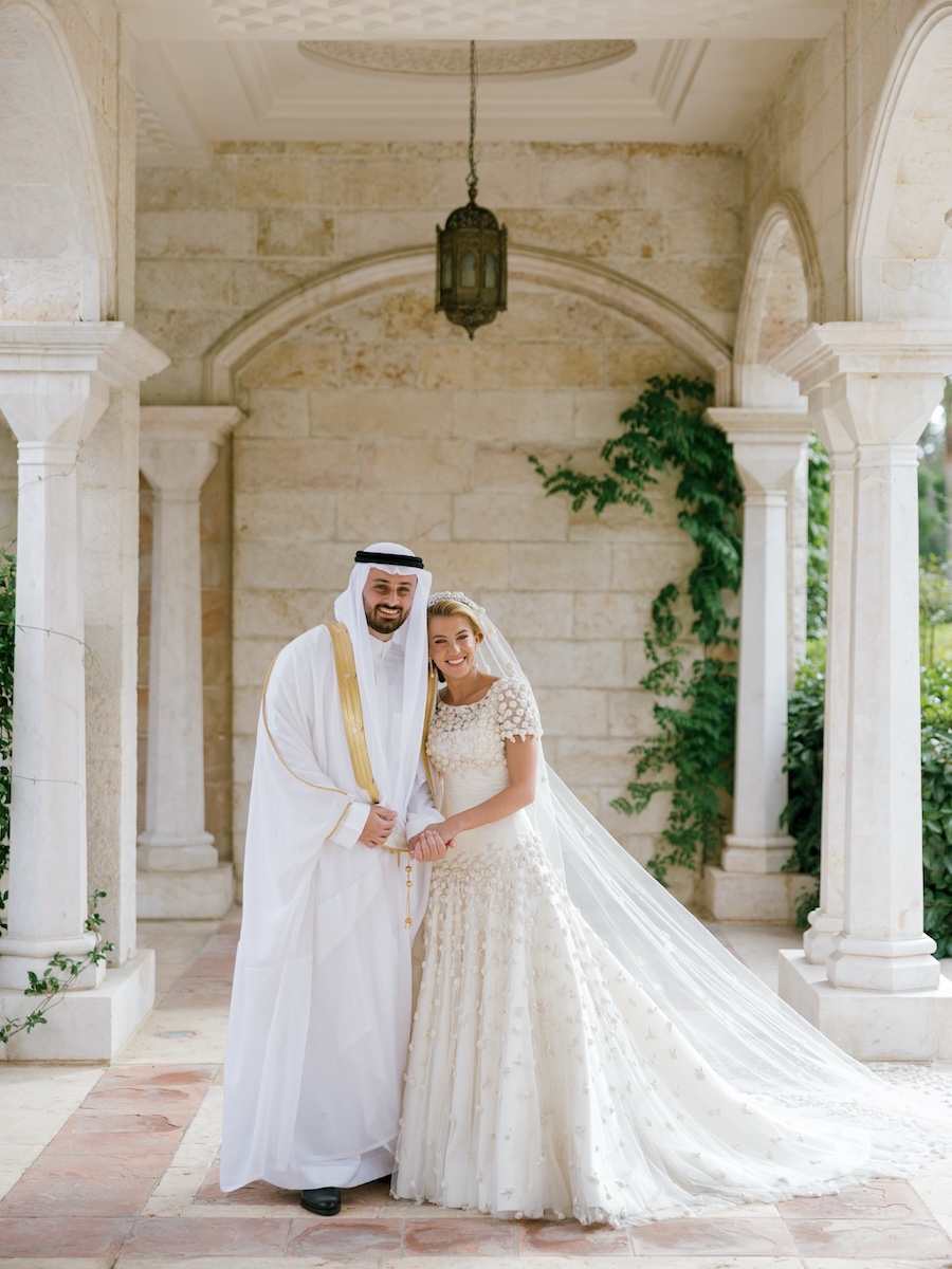 Traumhochzeit: Die Nichte des jordanischen Königs hat geheiratet
