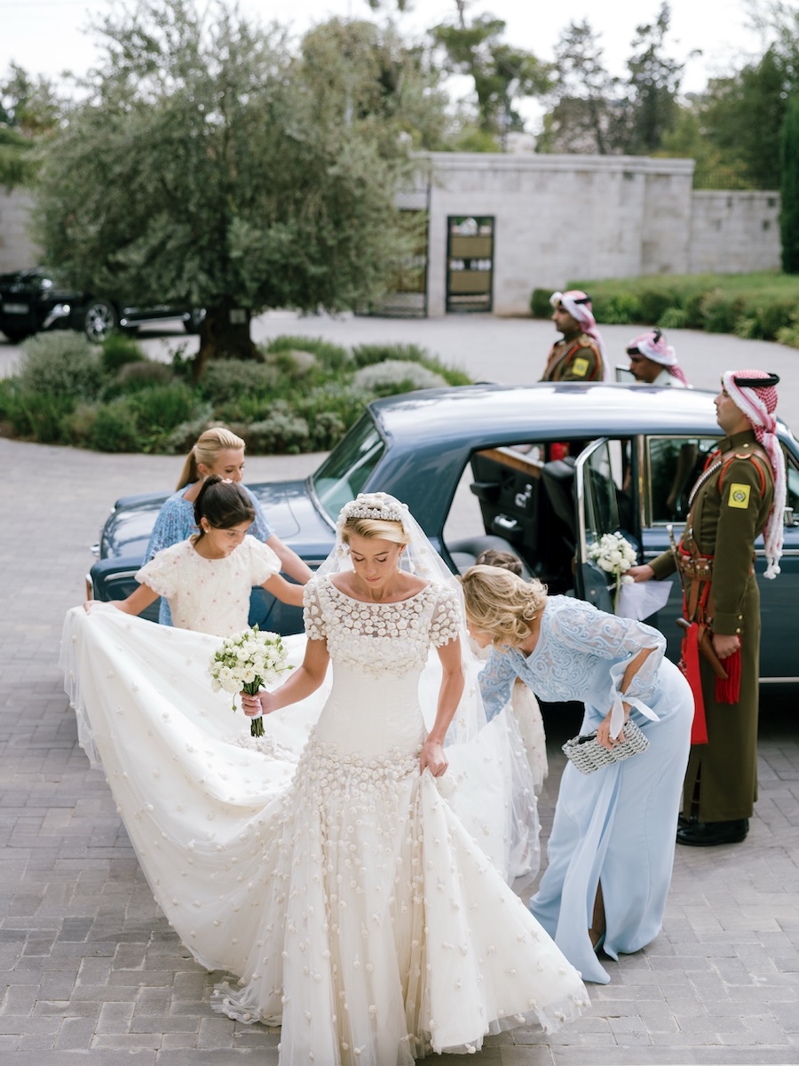 Traumhochzeit: Die Nichte des jordanischen Königs hat geheiratet