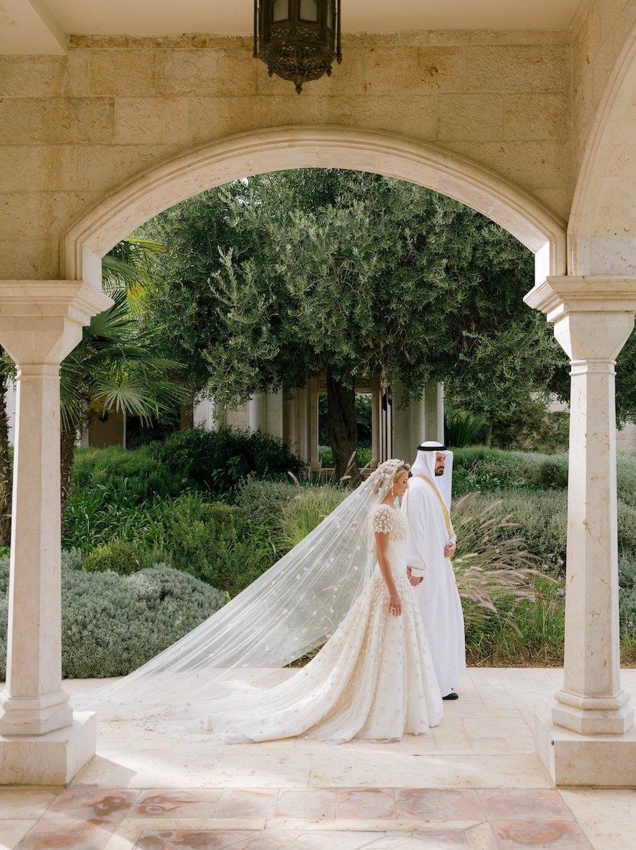 Traumhochzeit: Die Nichte des jordanischen Königs hat geheiratet