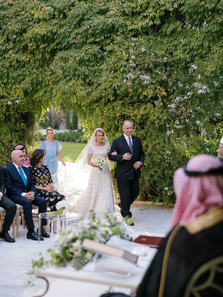 Traumhochzeit: Die Nichte des jordanischen Königs hat geheiratet