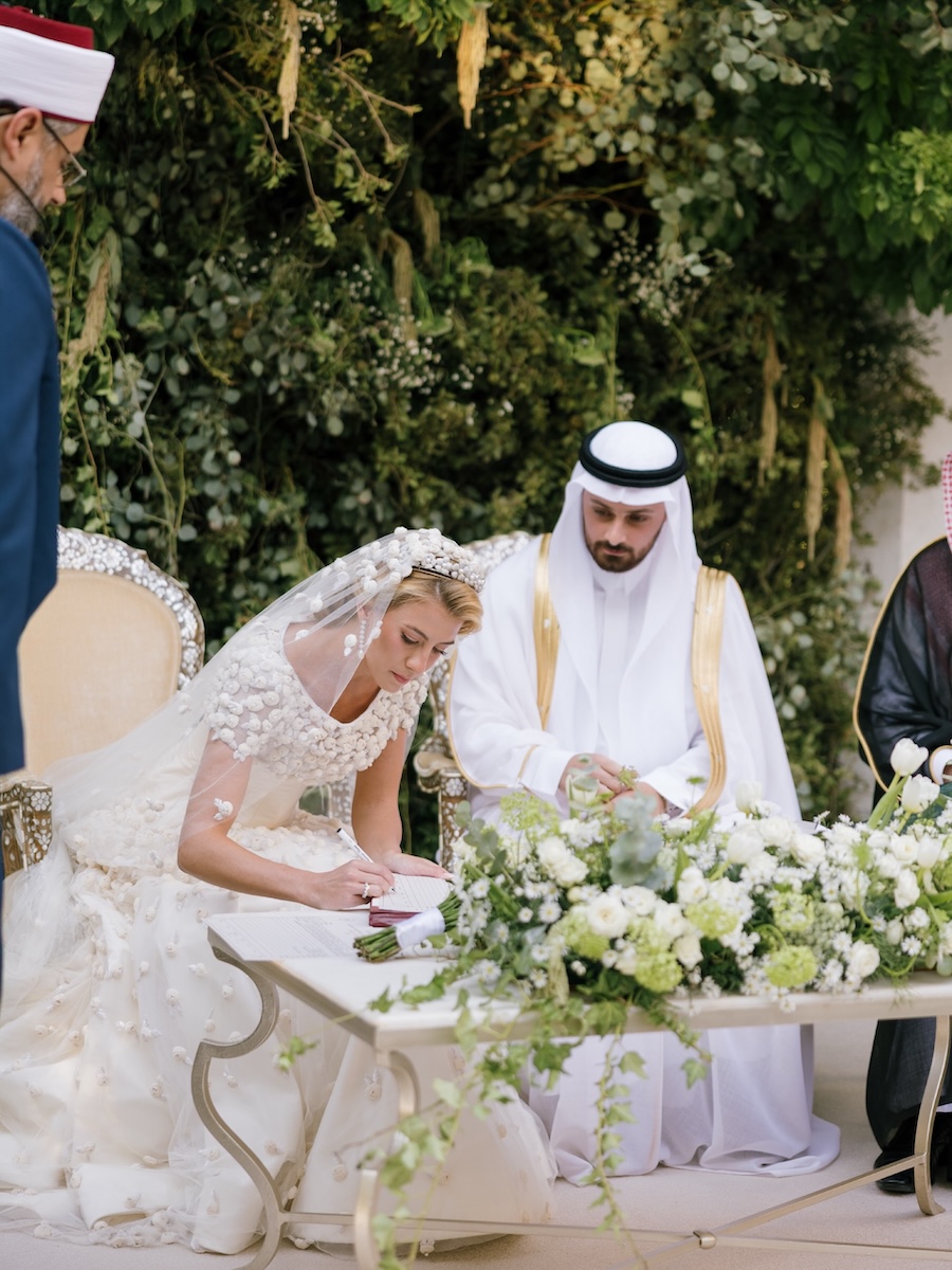 Traumhochzeit: Die Nichte des jordanischen Königs hat geheiratet