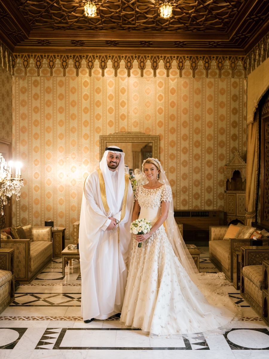 Traumhochzeit: Die Nichte des jordanischen Königs hat geheiratet