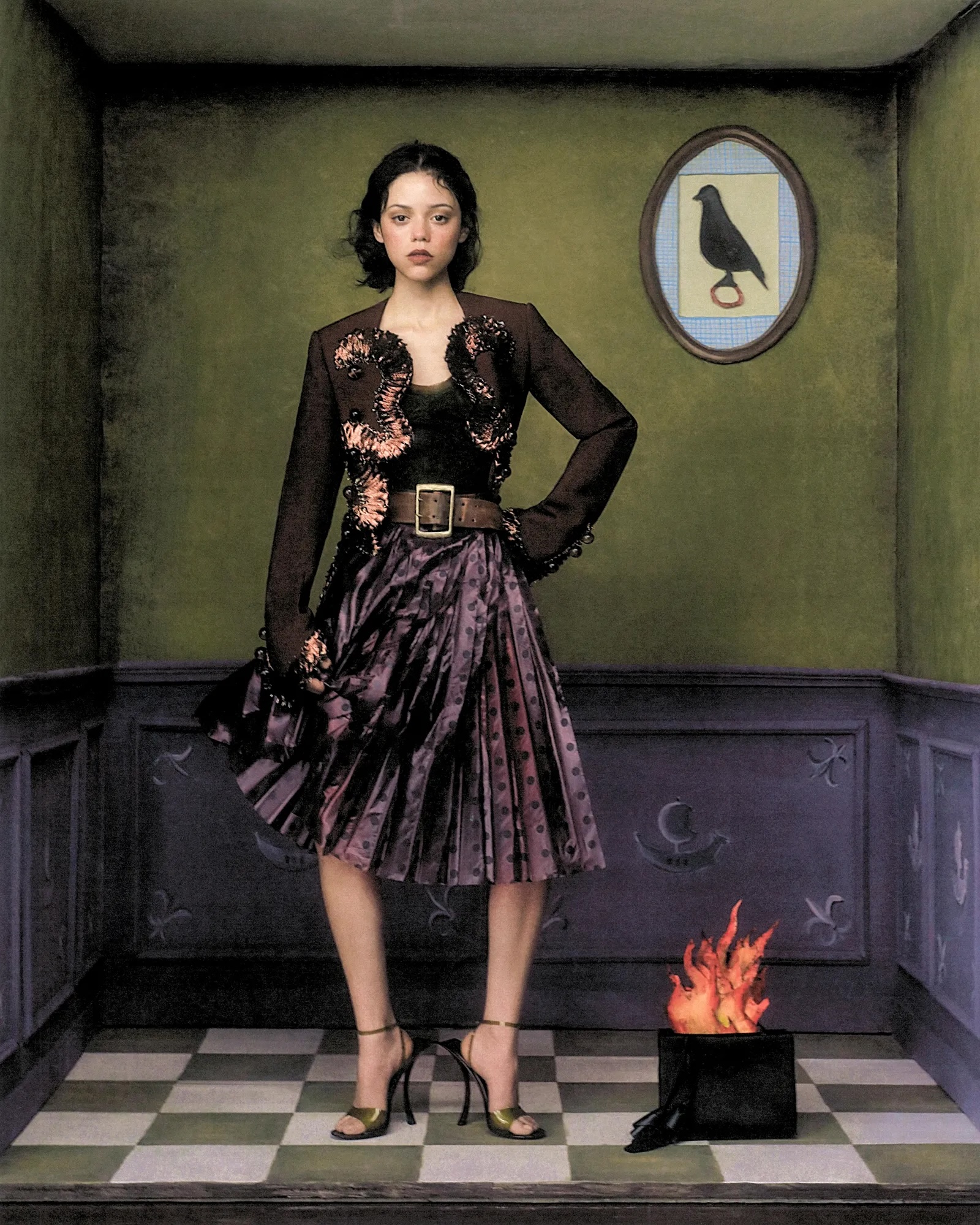 Jenna Ortega &uuml;ber das Leben nach &laquo;Wednesday&raquo;, Zwangsst&ouml;rungen und den Wunsch, k&uuml;rzerzutreten &mdash; f&uuml;r Vogue